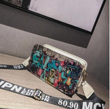 Small bag women's 2021 new fashion women's bag broadband one shoulder messenger bag fashion joker mini small square bag