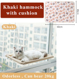 Cat Hammock Cute Hanging Beds Comfortable Sunny Seat Window Mount Pet product Soft Pet Shelf Supplies Detachable Bearing 20kg