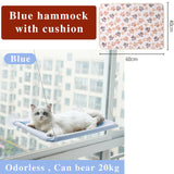 Cat Hammock Cute Hanging Beds Comfortable Sunny Seat Window Mount Pet product Soft Pet Shelf Supplies Detachable Bearing 20kg
