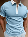 Men Solid Polo Shirts Brand Men Short-Sleeved Shirt Summer Shirt Man Clothing Asian Size M-3XL
