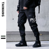 Joggers Streetwear Cargo Pants for Men with Casual Hip Hop Hit Color