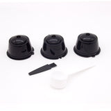 6Pcs fit for Dolce Gusto Coffee Capsules Reusable Coffee  Filters for Nescafe Refillable Coffee Pods with Spoon Brush