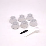6Pcs fit for Dolce Gusto Coffee Capsules Reusable Coffee  Filters for Nescafe Refillable Coffee Pods with Spoon Brush