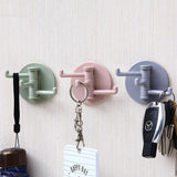 Aluminum Self Adhesive Multi-Purpose Wall Storage Hooks