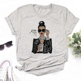 Maycaur Hot Sales Printed Female Tshirt Women Fashion Graphic Printed T-Shirt Harajuku Korean Style Short Sleeves Clothes Female