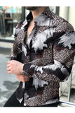 New Hawaiian Shirts Men Single Button Shirts Wild Shirts Printed  Male Blouses