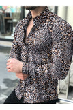 New Hawaiian Shirts Men Single Button Shirts Wild Shirts Printed  Male Blouses