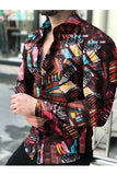 New Hawaiian Shirts Men Single Button Shirts Wild Shirts Printed  Male Blouses