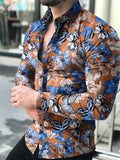 New Hawaiian Shirts Men Single Button Shirts Wild Shirts Printed  Male Blouses