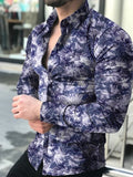 New Hawaiian Shirts Men Single Button Shirts Wild Shirts Printed  Male Blouses