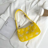 Animal Pattern Print Vintage Shoulder Underarm Small Purse For Ladies