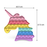 Rainbow Bubble Fidget Sensory Toy for Autisim Special Needs Anti-stress Game Stress Relief Squishy Fidget Toys for Kids