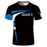 Summer Trend Men T-Shirt  3D printing  Fashion Movement O-Neck Oversized T-Shirt Casual  All-Match Short Sleeve Breathable Top