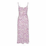 Foridol Strap Sleeveless Print Boho Summer Dress