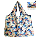 High Quality Reusable & Foldable Large Tote Shopping Bag - Eco Friendly and Waterproof
