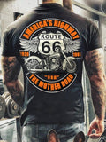 NEW Casual Skull Printed Oversized T Shirt For Men