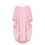 Mickey Mouse Dress for Women Casual Loose Midi Dresses Leopard Print Pocket Vintage Vestido Fall Maxi Clothes Kawaii Robe Femme