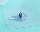 6PCs PVC Strong Durable Adhesive Nails Waterproof Seamless Wall Hook