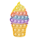 Rainbow Bubble Fidget Sensory Toy for Autisim Special Needs Anti-stress Game Stress Relief Squishy Fidget Toys for Kids