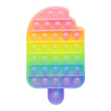Rainbow Bubble Fidget Sensory Toy for Autisim Special Needs Anti-stress Game Stress Relief Squishy Fidget Toys for Kids