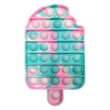 Rainbow Bubble Fidget Sensory Toy for Autisim Special Needs Anti-stress Game Stress Relief Squishy Fidget Toys for Kids