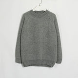 Wixra Thick Sweater Women Knitted Ribbed Pullover Long Sleeve Casual O Neck Jumpers Chenille Clothing Autumn Winter Hot