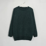 Wixra Thick Sweater Women Knitted Ribbed Pullover Long Sleeve Casual O Neck Jumpers Chenille Clothing Autumn Winter Hot