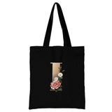 Ladies Letter Series Shopping Bag - Foldable & Reusable Harajuku Style Bag