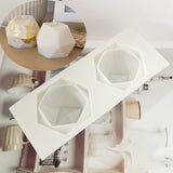 DIY Aromatherapy Plaster Candle Wax 3D Silicone Mold