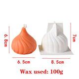 DIY Aromatherapy Plaster Candle Wax 3D Silicone Mold