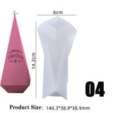 DIY Aromatherapy Plaster Candle Wax 3D Silicone Mold