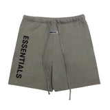 Summer Mens New Essentials Letter Printed Cotton Shorts Fashion High Street Outdoor Leisure Running Sports 5-Point Pants