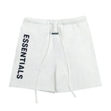 Summer Mens New Essentials Letter Printed Cotton Shorts Fashion High Street Outdoor Leisure Running Sports 5-Point Pants