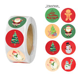 500pcs Merry Christmas Stickers Decorations & New Year