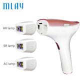 MLAY Permanent Laser Body Electric Ipl Hair Removal Machine Quickly Delivery Malay Home Use Pubic epilator for Women Men