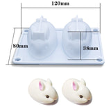 DIY Aromatherapy Plaster Candle Wax 3D Silicone Mold