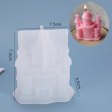 DIY Aromatherapy Plaster Candle Wax 3D Silicone Mold
