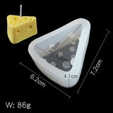 DIY Aromatherapy Plaster Candle Wax 3D Silicone Mold