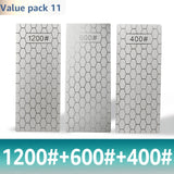 1-4Pcs Set Ultra-thin Honeycomb Whetstone Grindstone for Knives
