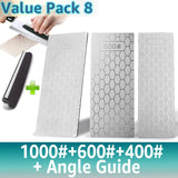 1-4Pcs Set Ultra-thin Honeycomb Whetstone Grindstone for Knives