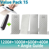 1-4Pcs Set Ultra-thin Honeycomb Whetstone Grindstone for Knives