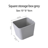 Hole Board Wall Shelf Hooks Self-adhesive Storage Rack Desk Organizer Room Organization Various Home Storage Accessories