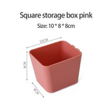 Hole Board Wall Shelf Hooks Self-adhesive Storage Rack Desk Organizer Room Organization Various Home Storage Accessories