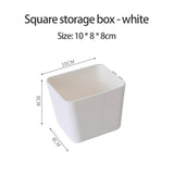 Hole Board Wall Shelf Hooks Self-adhesive Storage Rack Desk Organizer Room Organization Various Home Storage Accessories