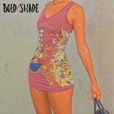 Bold Shade Street Style Women Summer Dress