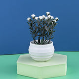 Mini Artificial Bonsai Aloe Plants-Home Garden Decor