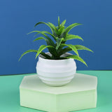 Mini Artificial Bonsai Aloe Plants-Home Garden Decor