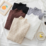 Cashmere Turtleneck Women Sweaters Autumn Winter Warm Pullover Slim Tops Knitted Sweater Jumper Soft Pull Female