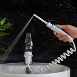 Water Dental Flosser Faucet Oral Irrigator Floss Dental Irrigator Dental Pick Oral Irrigation Teeth Cleaning Machine