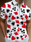 Polo Shirt Joining Together Letters Color Polo Shirts Brand Men Short-Sleeved Tees Shirt Man Clothes M-3XL